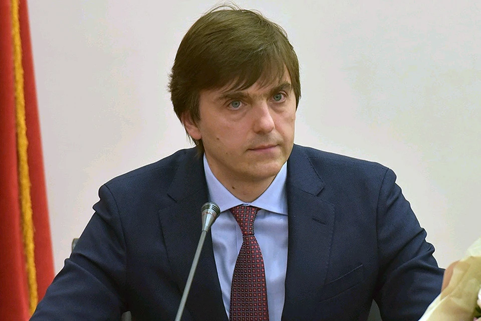 Министр просвещения Сергей Кравцов. Фото: Министерство просвещения Российской Федерации