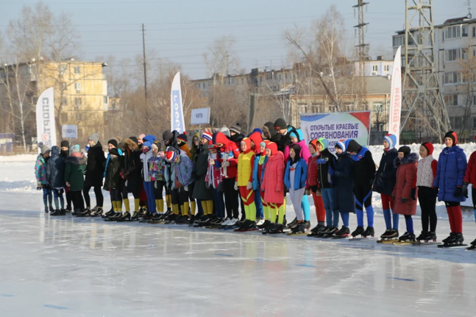 Хабаровские конькобежцы победили на соревнованиях, посвященных памяти тренера В.И. Кобзева ФОТО: Министерство физической культуры и спорта Хабаровского края