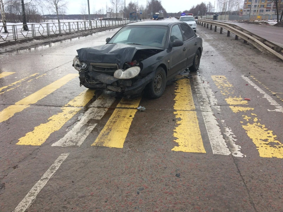 Первая авария произошла на улице Астраханской