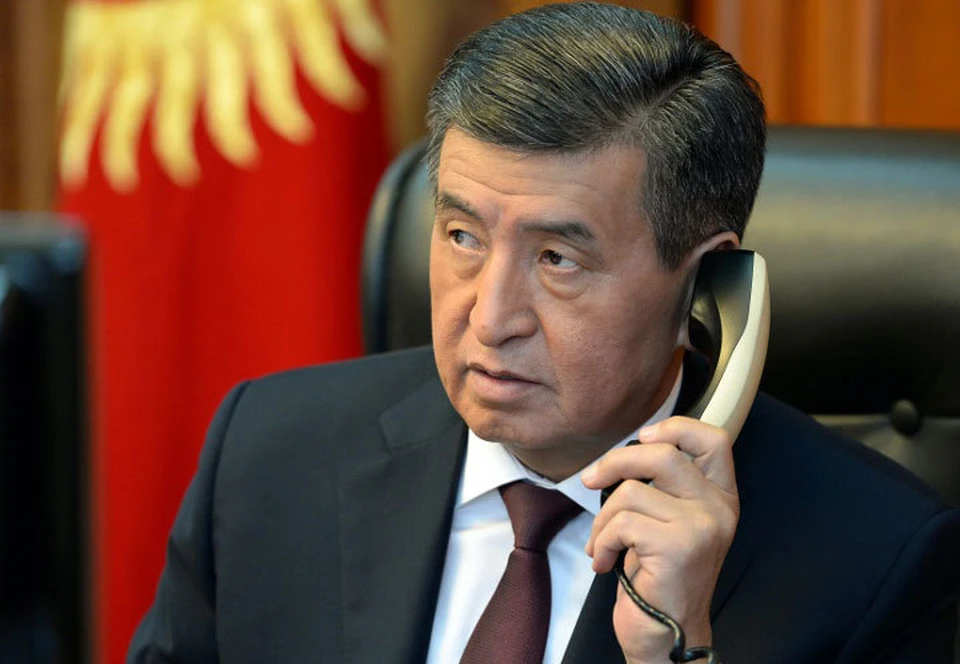 Телефонный разговор состоялся по инициативе кыргызской стороны.