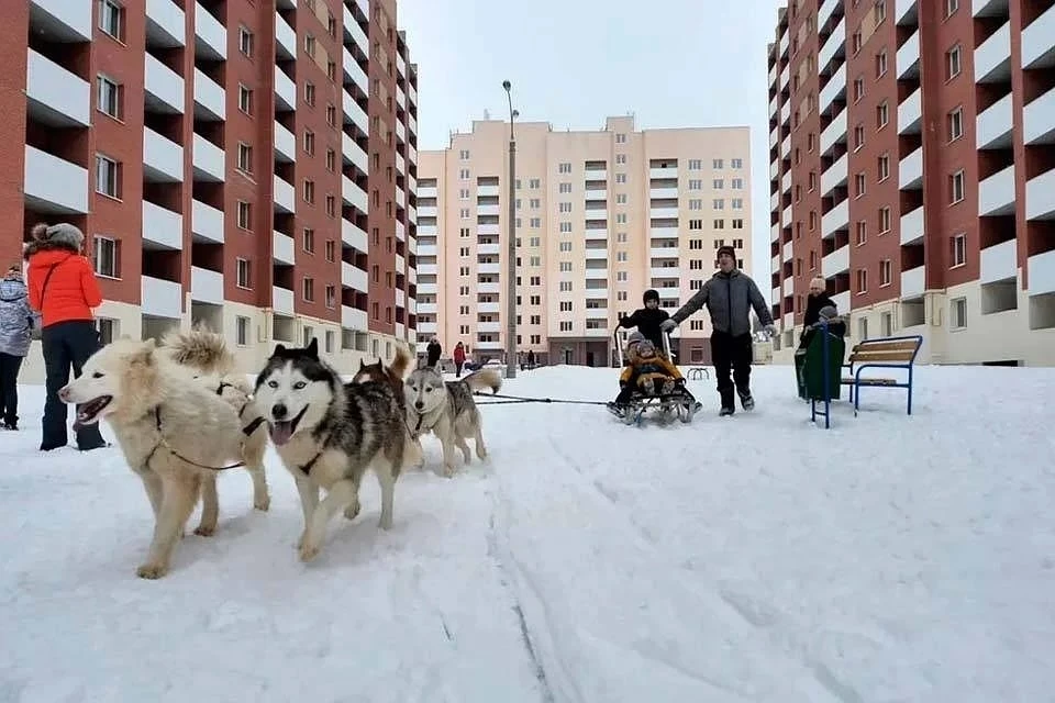 В Новой Самаре началась передача ключей новоселам.