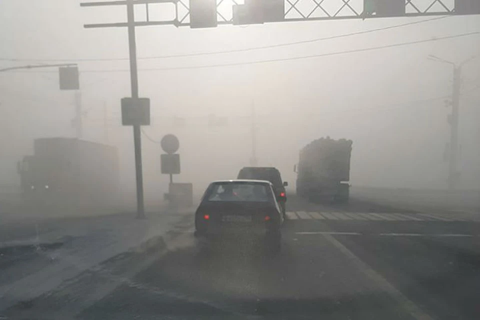 Город, как газовая камера:Братск накрыло смогом и зловонными выбросами. Фото: Дмитрий Ратушенко.