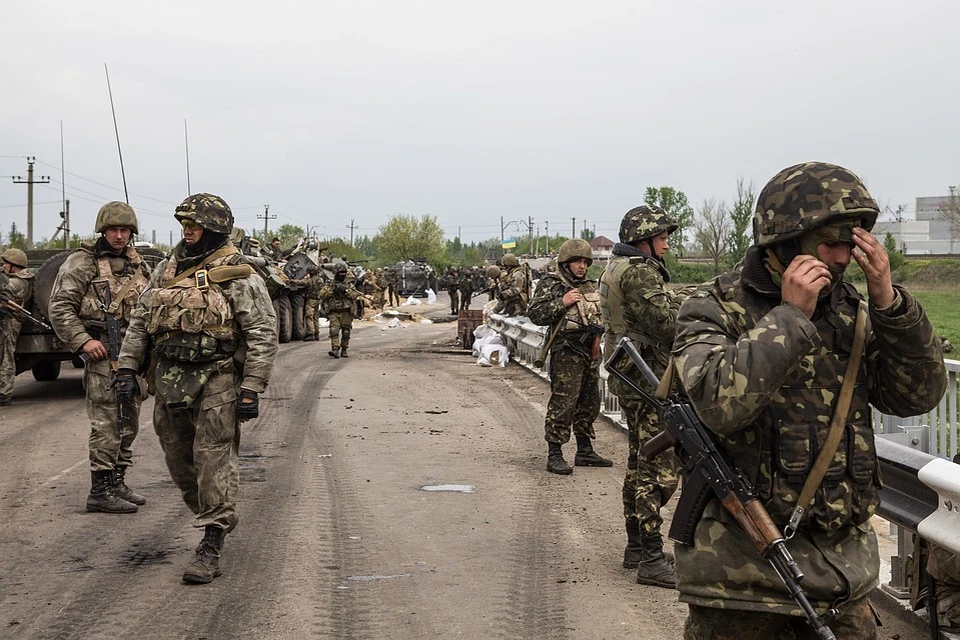 В Донбассе украинские военные оставили наблюдательный пункт