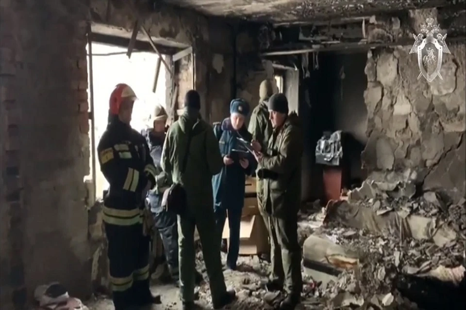 Появилось видео из квартиры в Азове, где взорвался газ. Фото: СКР