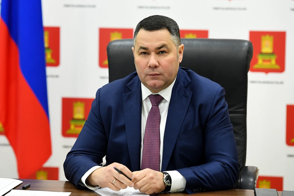 Губернатор Игорь Руденя принял участие в селекторе. Фото: ПТО