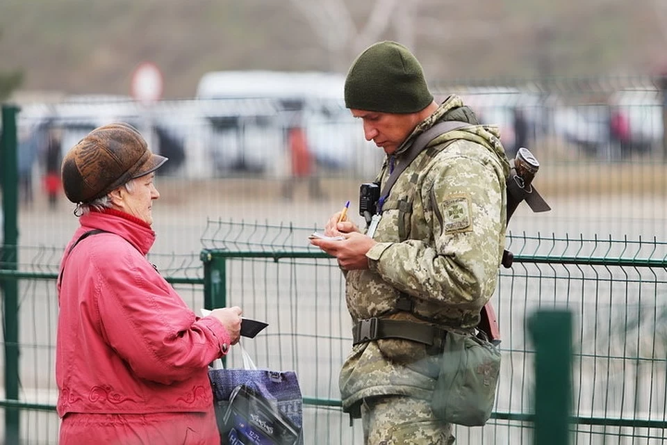 Украина разрешила пенсионерам Донбасса не пересекать границу раз в 60 дней. Фото: Погранслужба Украины