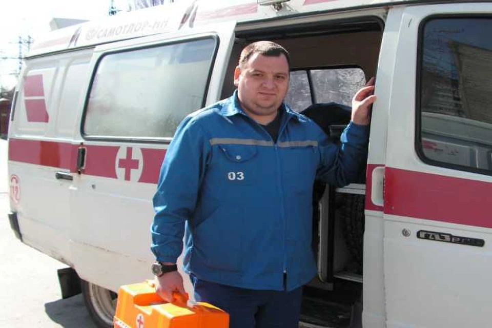 Артем Мыц посвятил себя работе на "скорой помощи". Фото: Татьяна Лысенко