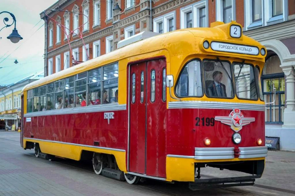 Трамвай будет ходить по маршруту №2. Фото: группа администрации Нижнего Новгорода "ВКонтакте".