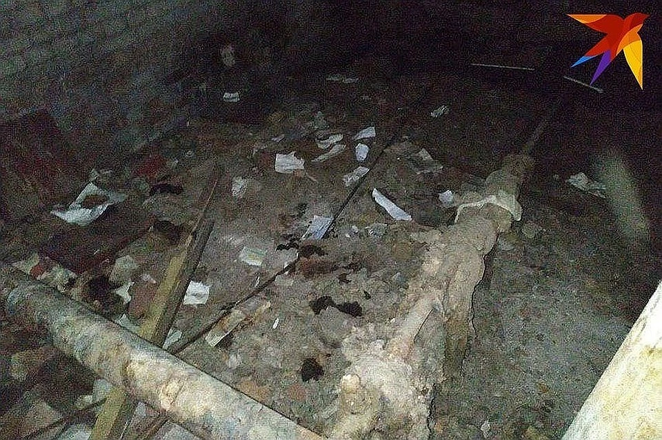 На этом чердаке было найдено тело младенца