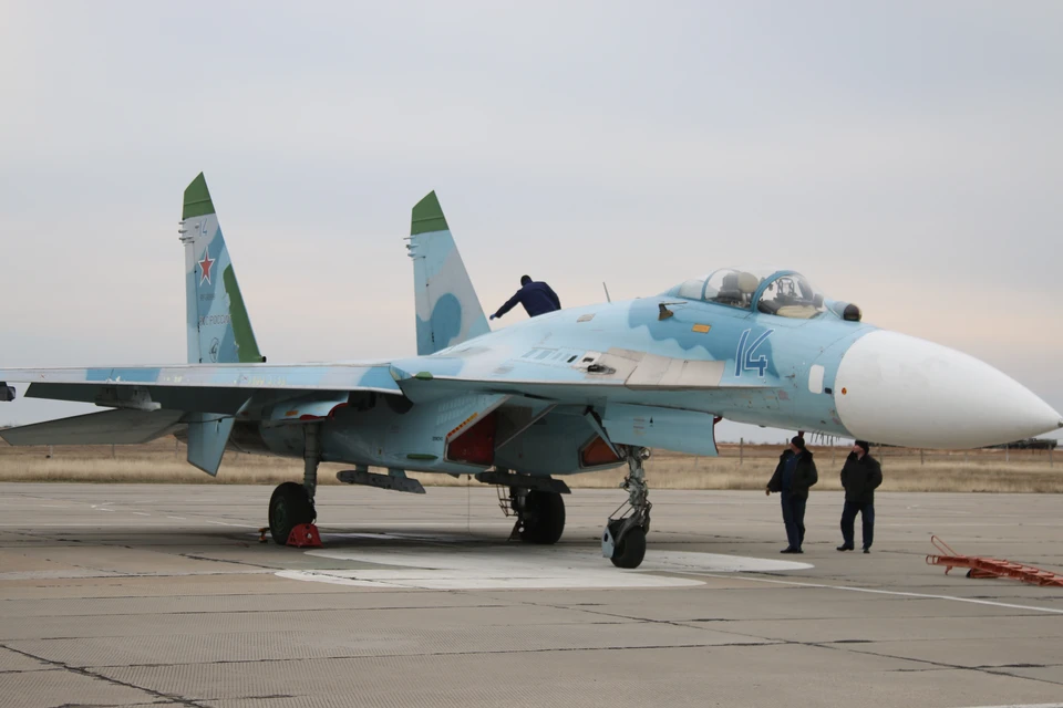 Су-27 ВКС России.