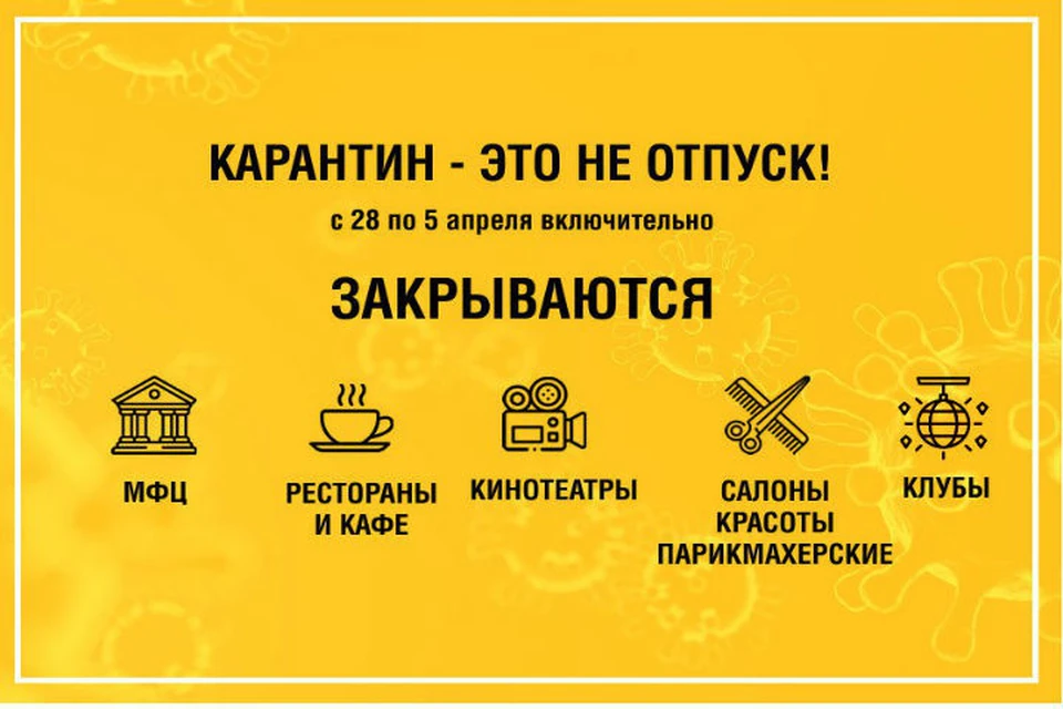 Будущую неделю всем нужно провести дома