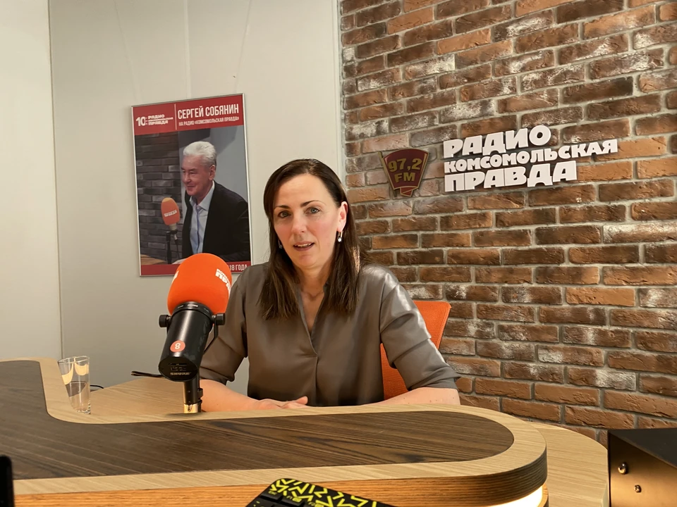 Екатерина Рыбакова на Радио "КП"
