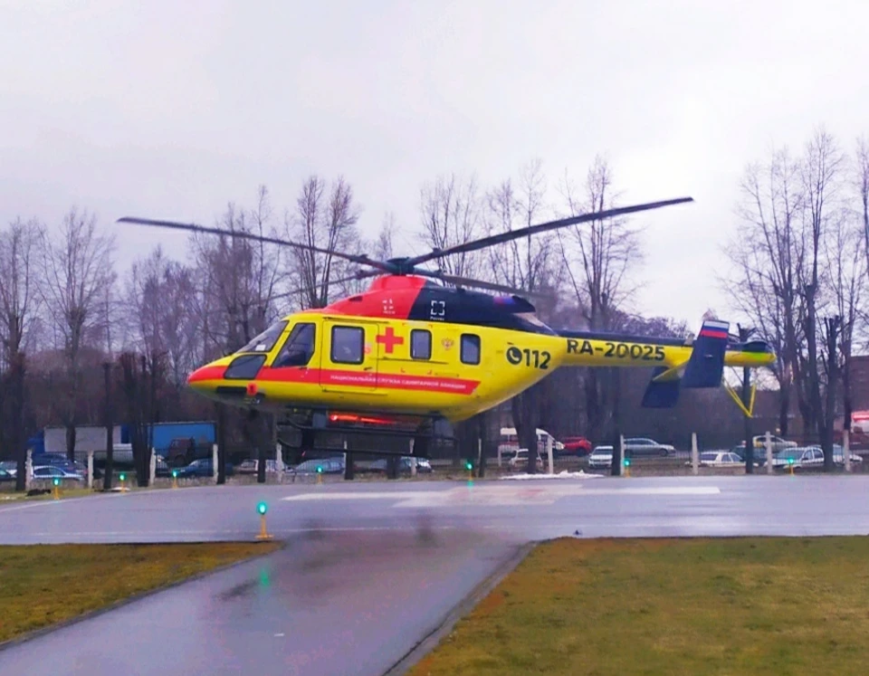 Вертолеты санавиации трижды вылетали в районы Фото: областной минздрав