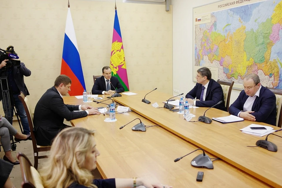Вениамин Кондратьев встретился с медиками региона. Фото: пресс-служба администрации края.