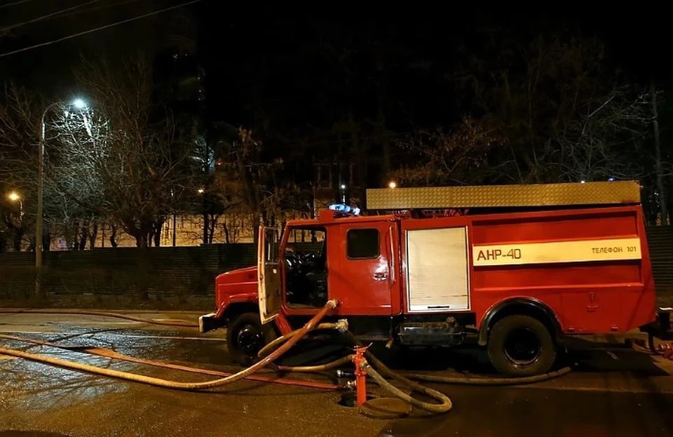 В Москве произошел пожар в доме престарелых