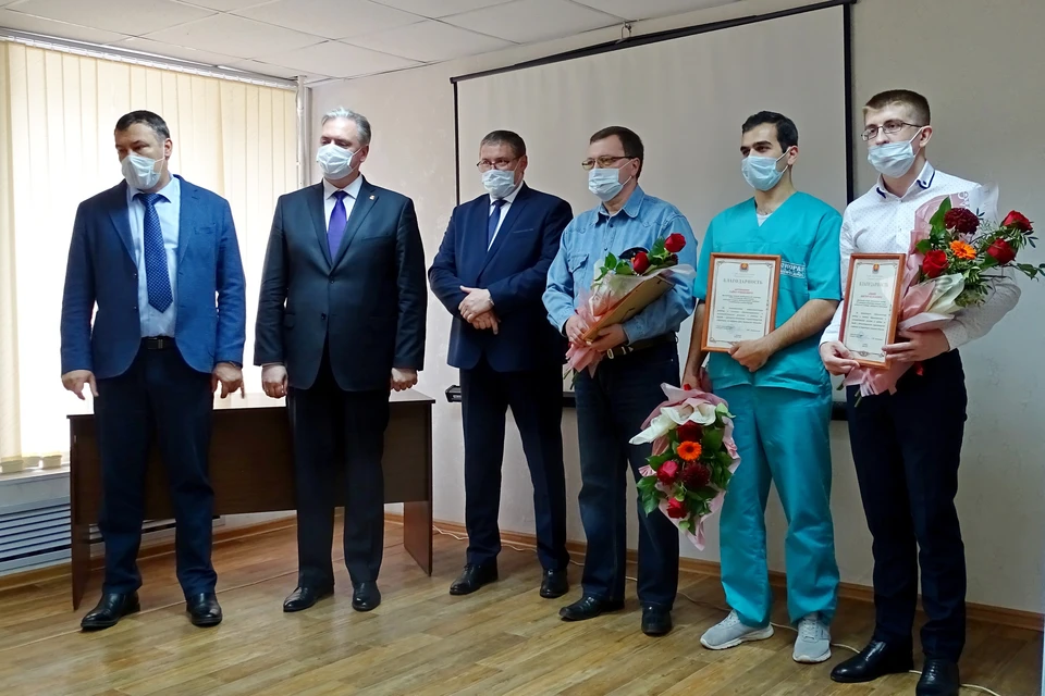 В Липецке наградили медиков скорой помощи