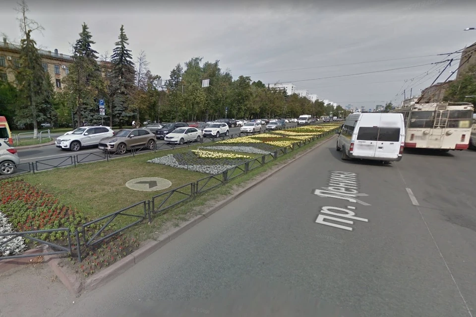 Вскоре у ЮУрГУ появятся яблони и кизильники. Фото: Google Maps