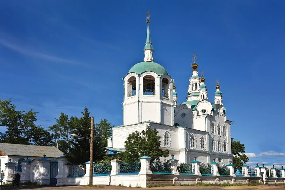 В храмах Енисейска Пасха пройдет без паломников. Фото Сергея Болотова.