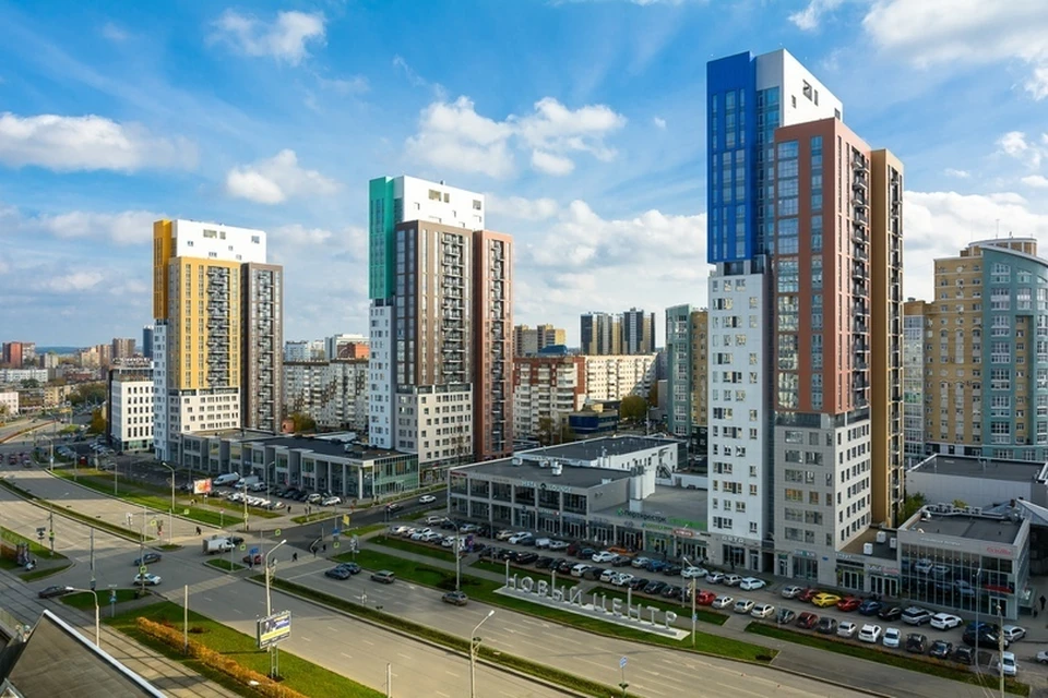 Современный квартал "Новый центр", г. Пермь