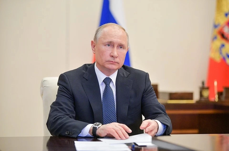 Президент поручил регионам увеличить число мест в больницах для инфицированных Фото: Пресс-службе президента, ТАСС