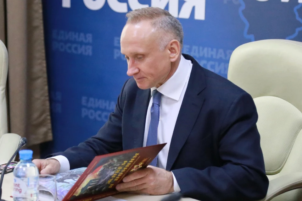 Первый замсекретаря областной «ЕР», вице-спикер Заксобрания Андрей Панферов. Фото предоставлено пресс-службой НРО партии «Единая Россия».