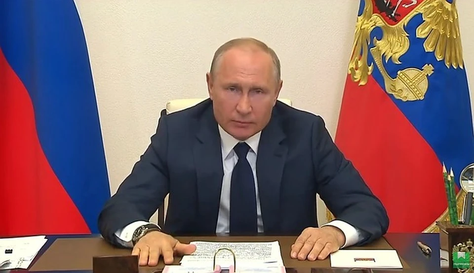 Владимир Путин снова обратился к россиянам