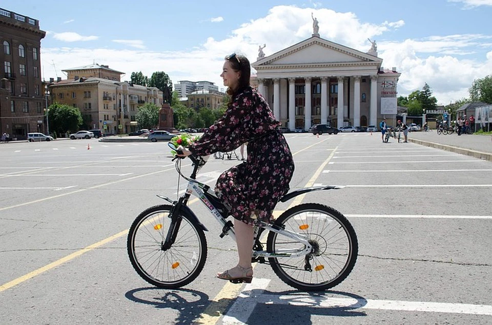 Со среды в Волгограде можно гулять и кататься на велосипеде.