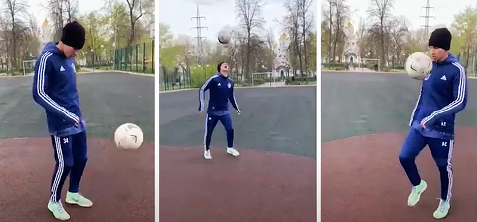 Футболисты "Факела" в режиме самоизоляции готовятся, видимо, уже к следующему сезону в ФНЛ.