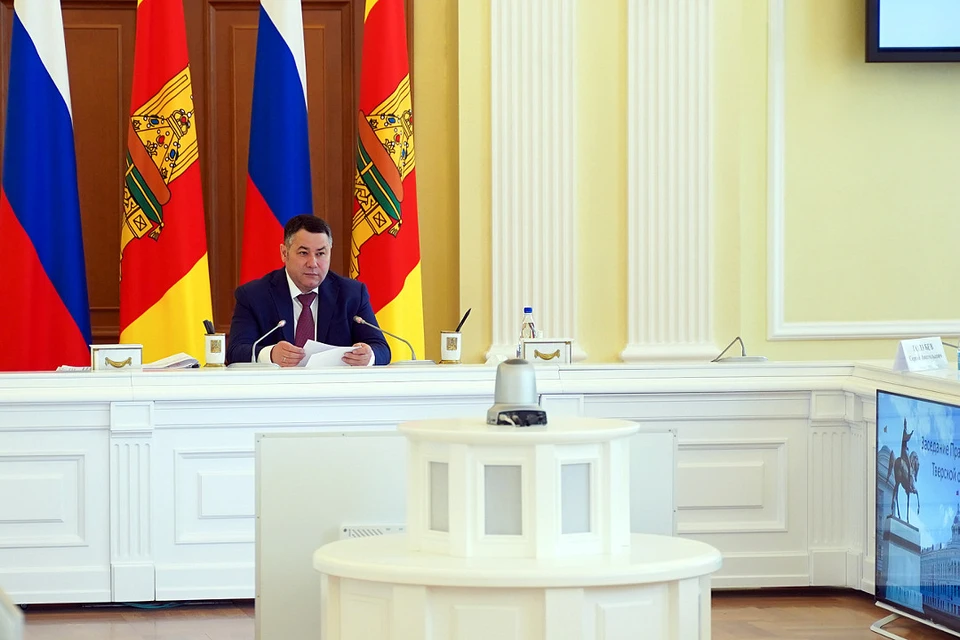 Игорь Руденя подчеркнул на заседании, что ряду муниципалитетов необходимо всерьез усилить подготовку в отопительному сезону, иначе последуют кадровые решения. Фото: ПТО