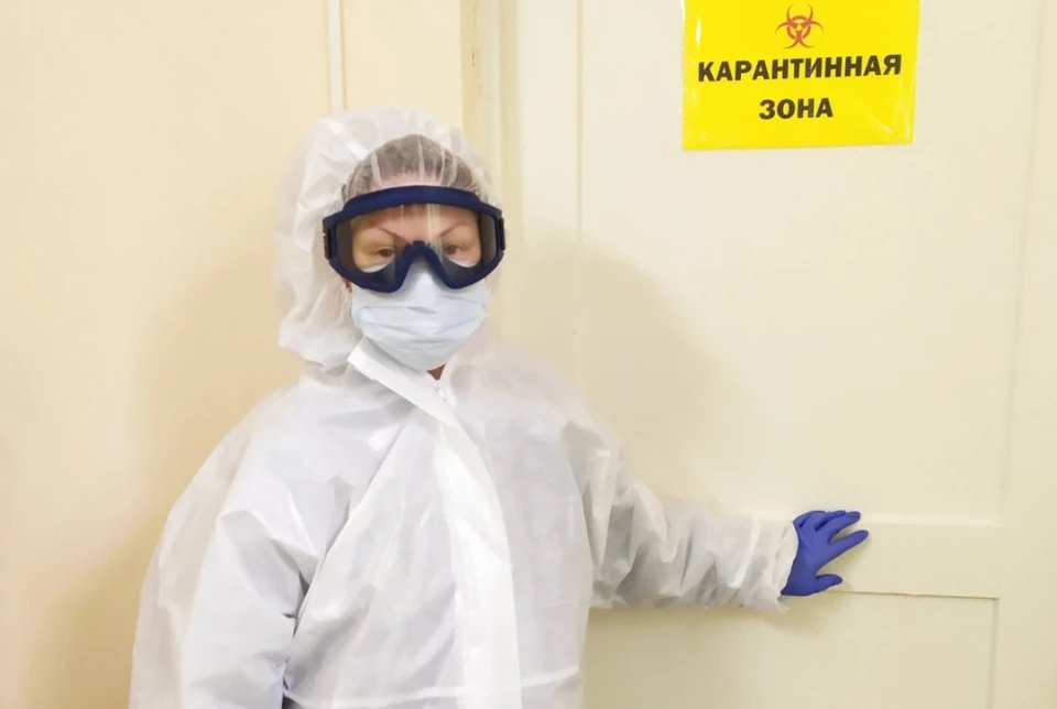 Елена Градобоева руководит работой отделения, где лечат пациентов с коронавирусом.