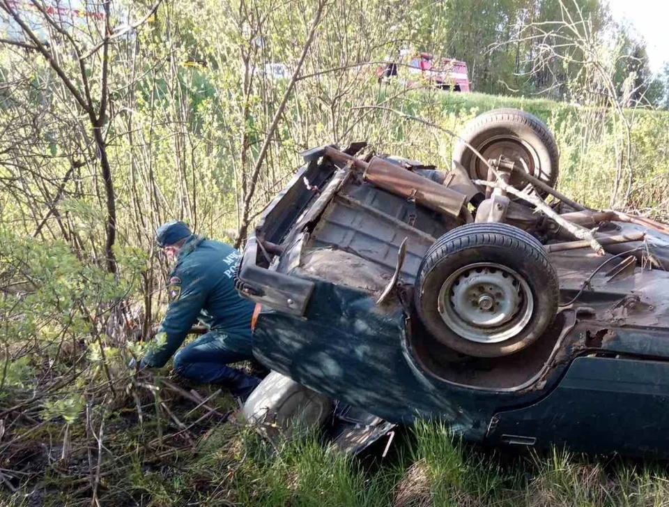 Водитель погиб на трассе.