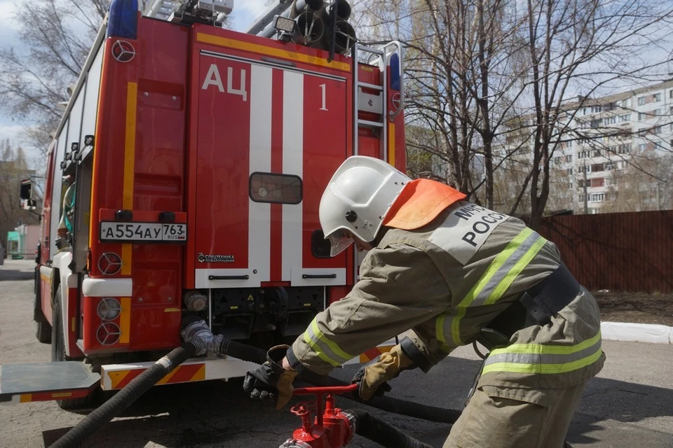 Пожарным не пришлось проводить эвакуацию