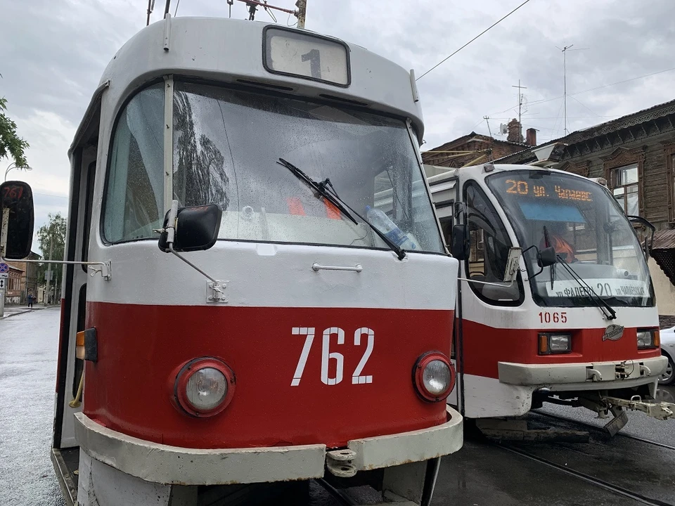 Сейчас трамваи доезжают до Чапаевской ФОТО: Администрация Самары