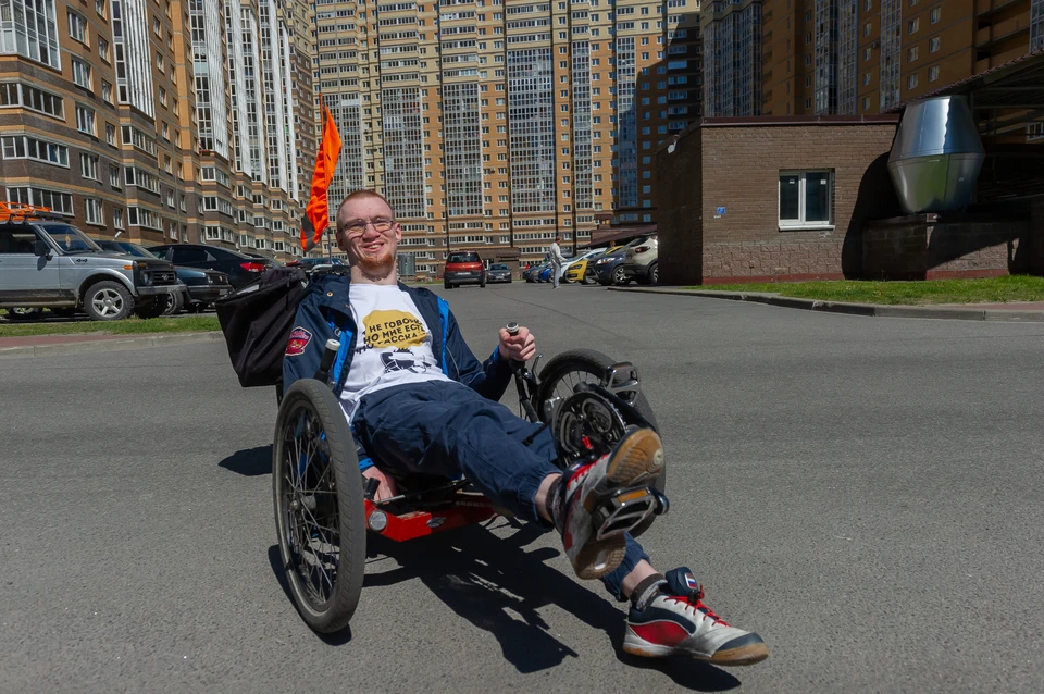 Петербуржец Иван Бакаидов ломает стереотипы о людях с инвалидностью.