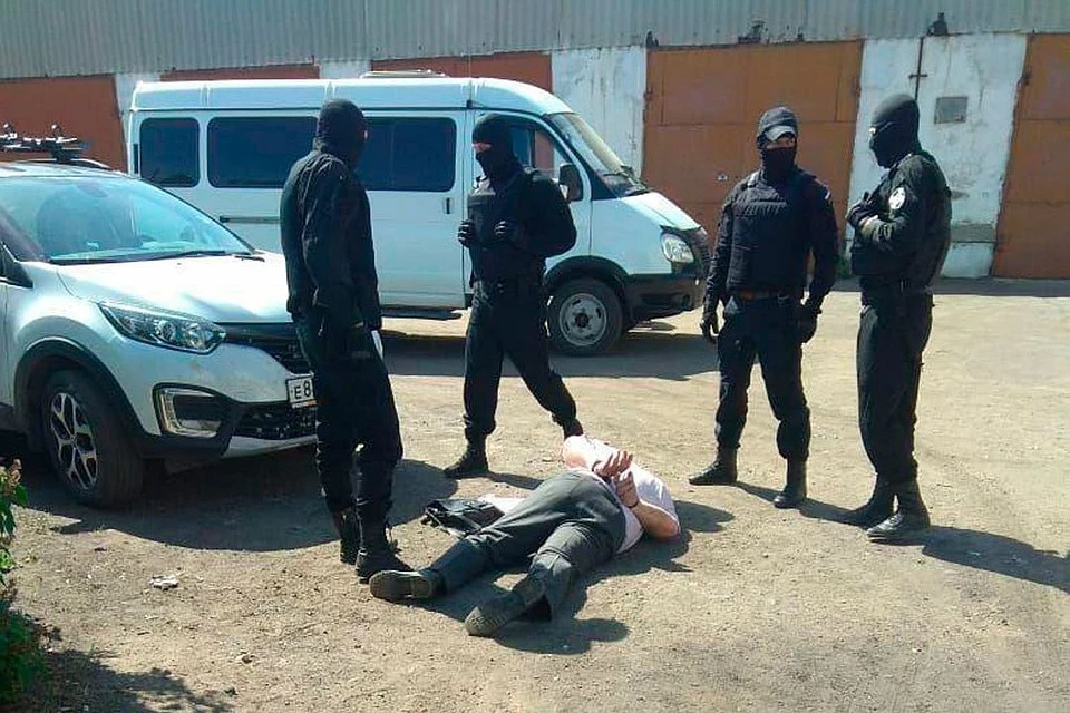 Задержание Сергея Горбунова Фото: Instagram-аккаунт "Unusual Crimes Barnaul"