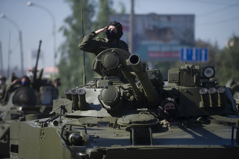 В Ростове-на-Дону время репетиций парада изменено.