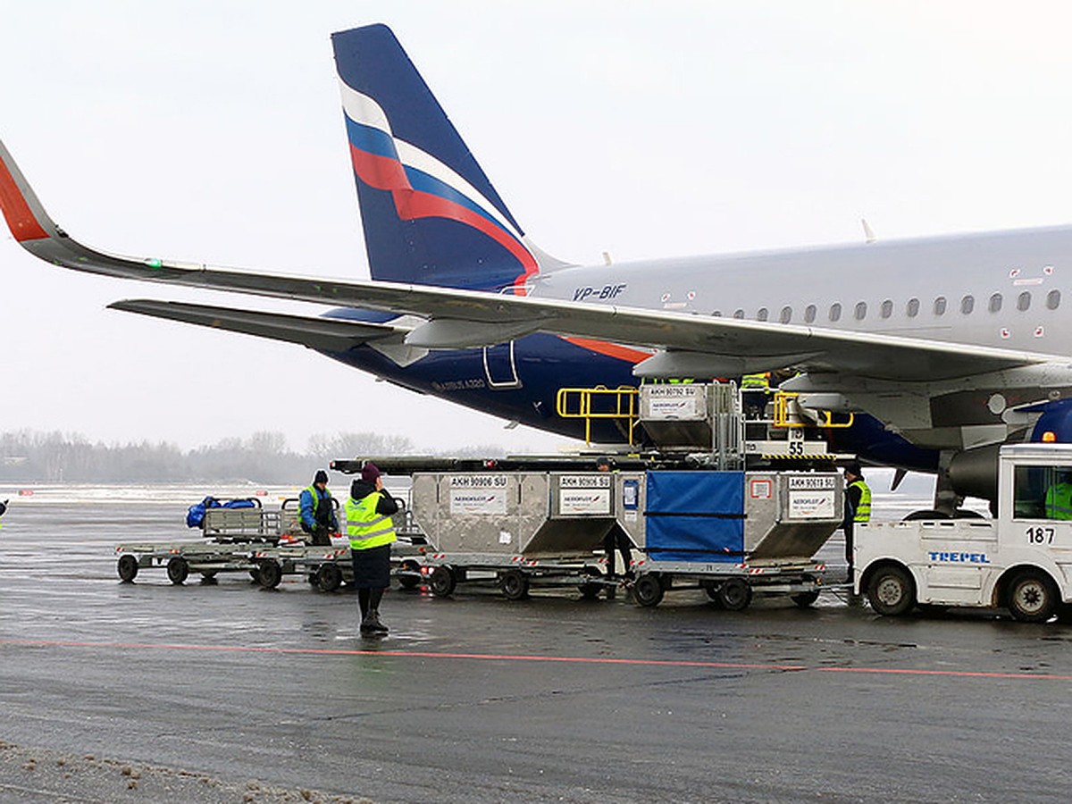 Что вывозят? Рейс «Аэрофлота» привезет из Москвы в Минск людей, а обратно  улетит с неким грузом - KP.RU