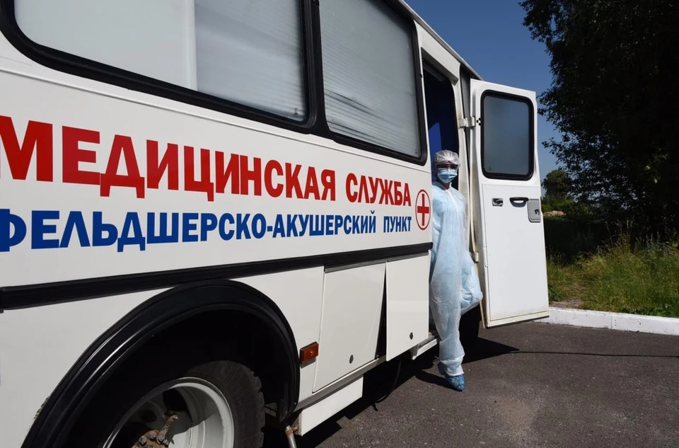 В Октябрьском районе состоялся первый выездной прием пациентов