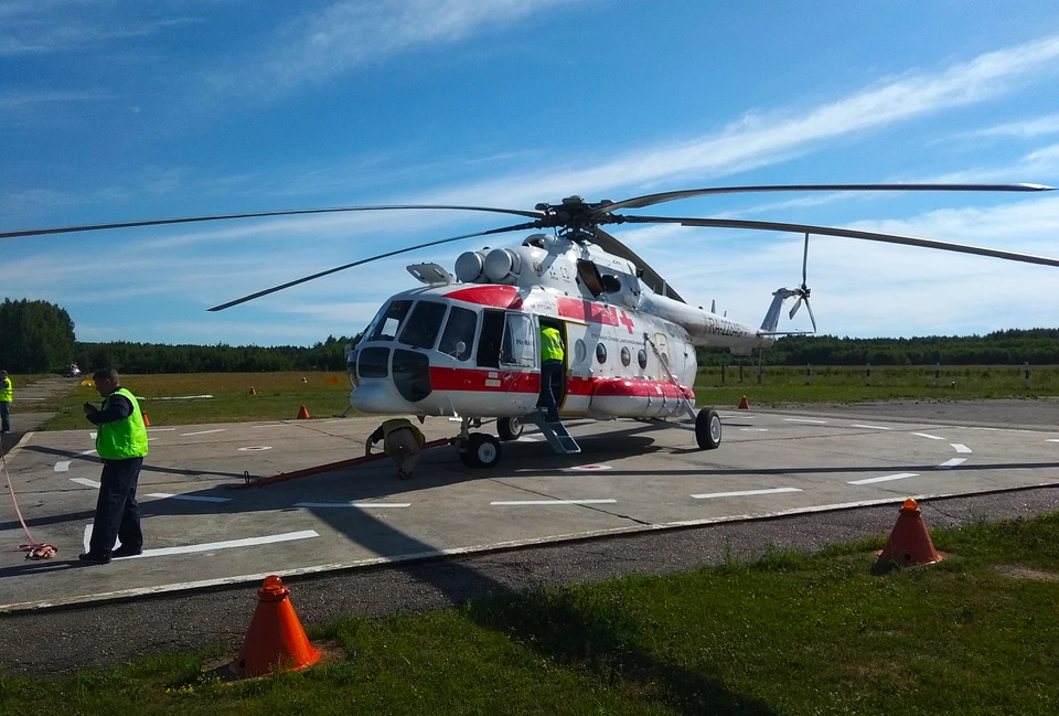 Вертолет санавиации вылетал во Ржев Фото: ПТО