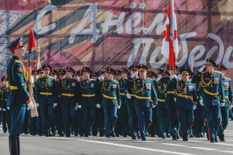 Впервые за последние годы парад Победы пройдет не 9 мая, а 24 июня. Фото: предоставлено телеканалом "Санкт-Петербург".