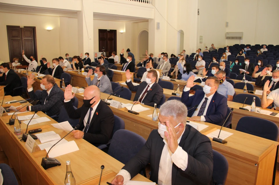 В 47-ом заседании ростовской городской Думы приняли участие 34 депутата. Фото: rostov-gorod.ru