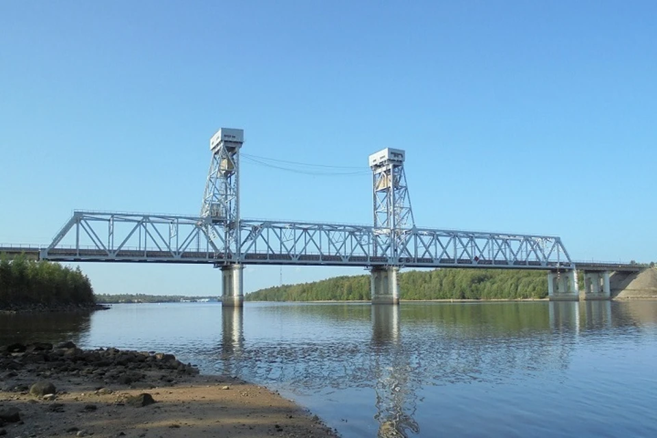 Мост через Свирь разведут 5 июля, а Ладожский -6-го. Фото: УПРДОР "Северо-Запад".