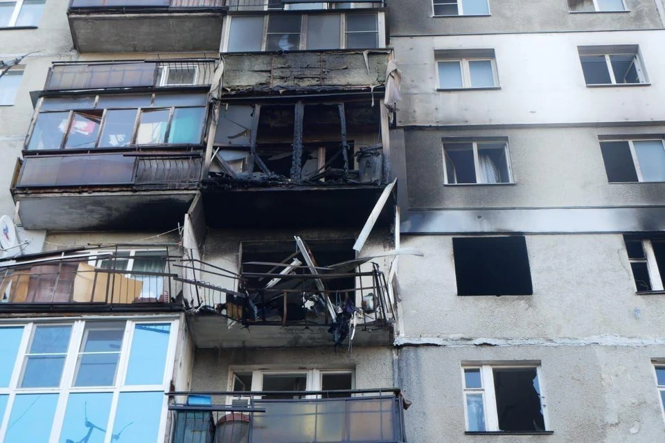 СК возбудил дело по факту взрыва газа в жилом доме в Нижнем Новгороде. Фото: МЧС