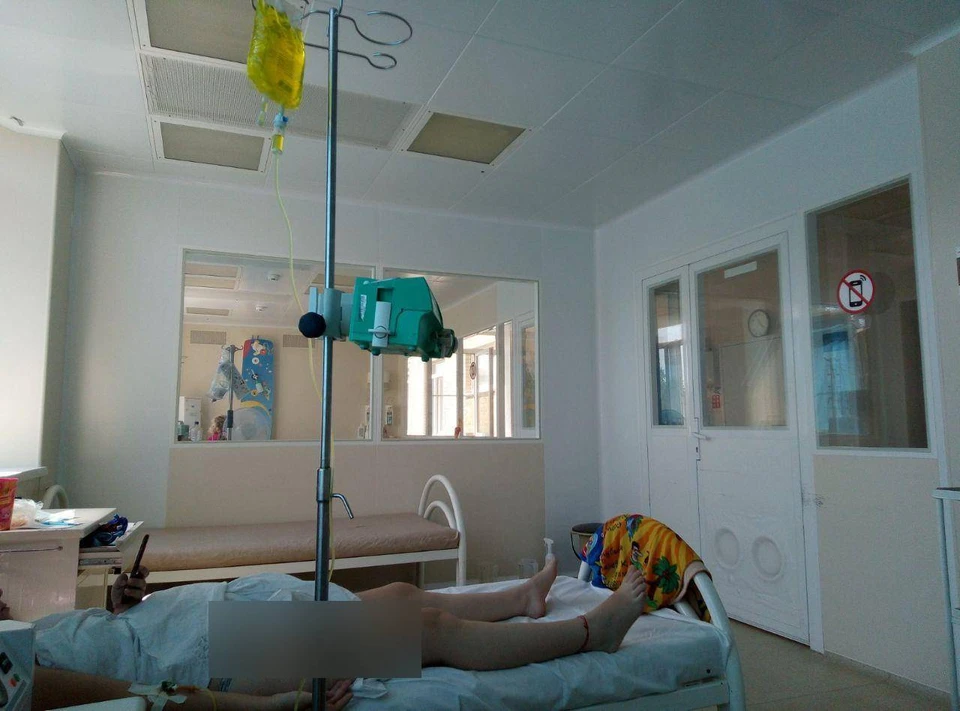 В палатах чисто, хороший ремонт, но пациентки хотят помыться. Фото: читательница КП-Челябинск.