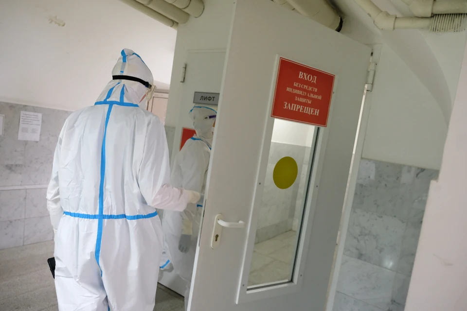 В петербургских стационарах, предусмотренных для пациентов с коронавирусом, сегодня работают 9184 койки