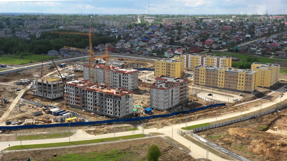 До конца года новые дома микрорайона «ЕвроХим» в Березниках примут первых жильцов.