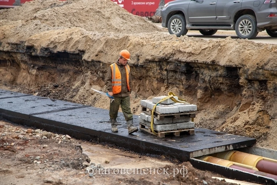 Сезон ремонта дорог закончится только в октябре. Фото: благовещенск.рф
