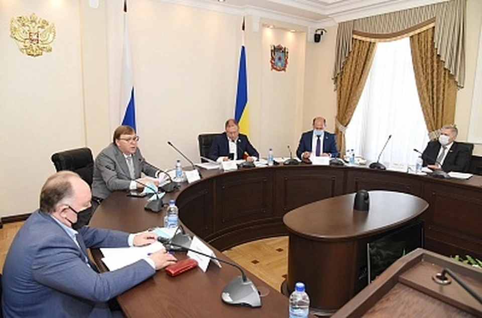 В донском парламенте депутаты-единороссы подвели итоги работы за первое полугодие 2020-го. Фото: пресс-служба ЗСРО.