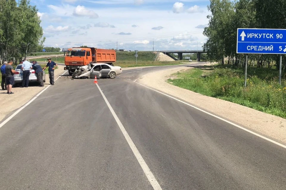 Ребенок не пострадал в крупном ДТП в Усольском районе благодаря детскому креслу. Фото: ГУ МВД России по Иркутской области