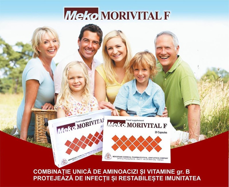 MekoMORIVITAL F восстановит силы организма после болезни